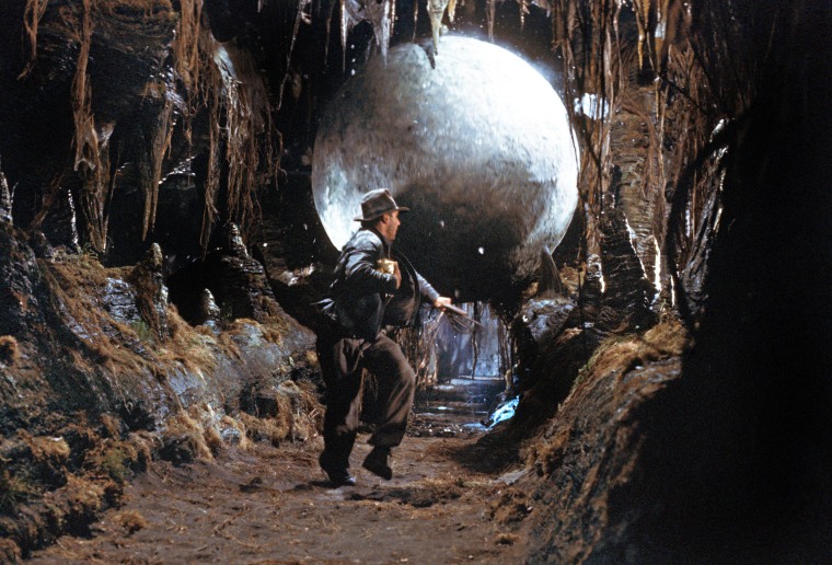 هاريسون فورد في فيلم "Raiders of the Lost Ark".