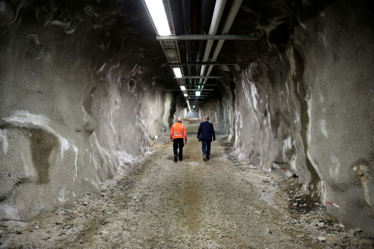 FILE PHOTO: Santa Park underground shelter near Rovaniemi