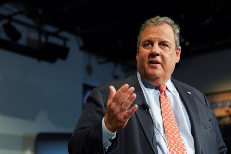 Former New Jersey Governor Christie announces White House run