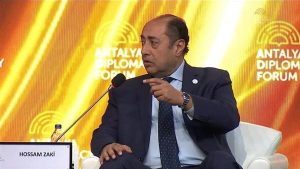 حسام زكي: حلم العرب في التحرر من الاستعمار يتحقق بدولة فلسطين.. فيديو