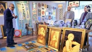 فنانة رسم على الخزف: والدي بنى لي الاتيلية منذ الطفولة.. فيديو