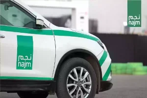 التعليق الأول من شركة نجم بشأن اصطدام مركبتين ببعض لإنقاذ طفل كان يعبر طريق سريع بالخرج