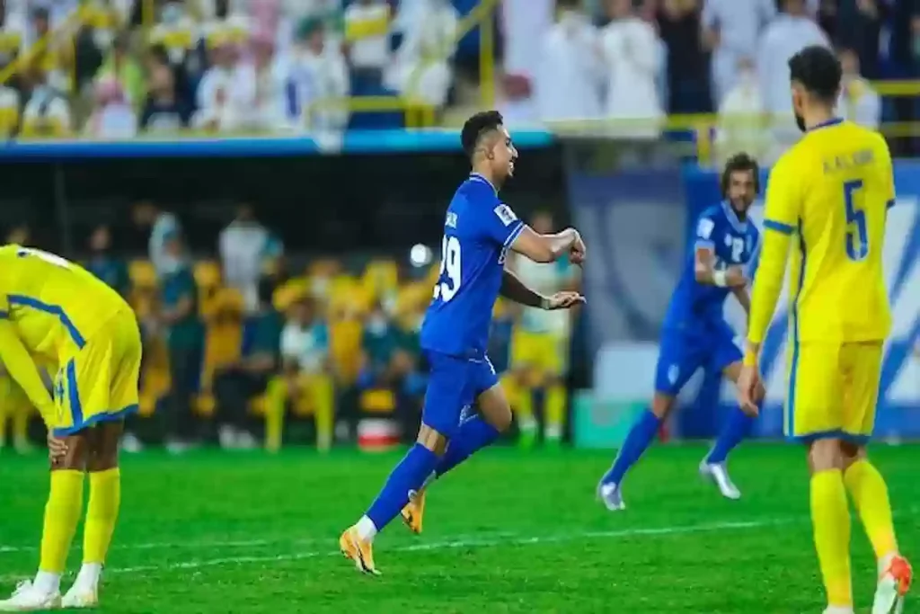 النصر يرفض تسليم بطولة الدوري للهلال بعد الفوز على ضمك