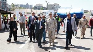 مستشار المحافظ يشهد جاهزية المعدات بمحطة مياه شرقي الإسكندرية