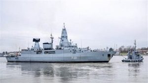 فرقاطة ألمانية تتصدى لهجوم حوثي من اليمن