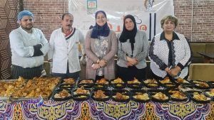 قومي المرأة بالمنيا: تقديم 15 ألف وجبة طعام ساخنة بمطبخ المصرية