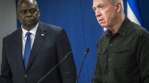 وزيرا دفاع أمريكا وإسرائيل يبحثان الهجوم الإيراني على تل أبيب