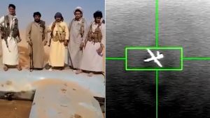 الحوثيون يعلنون إسقاط مسيّرة أميركية متقدمة والمغردون بين مصدق ومكذب