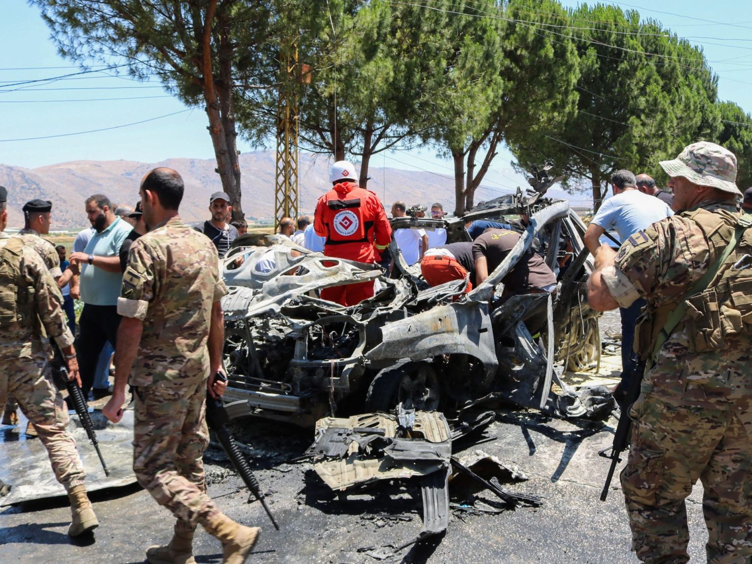 قتيل بقصف إسرائيلي شرقي لبنان والاحتلال يدعي أنه قيادي في حماس