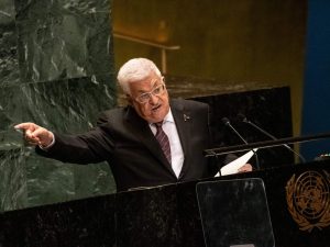 عباس: إسرائيل غير جديرة بعضوية الأمم المتحدة وتنفذ حرب إبادة بغزة