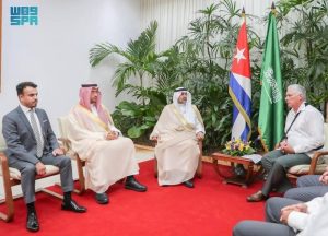وزير الصحة السعودي يبحث مع الرئيس الكوبي التعاون في القطاع الصحي