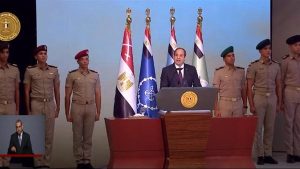 السيسي: الشعب المصري قدم مثالا يحتذى به في مساندة جيشه بحرب أكتوبر