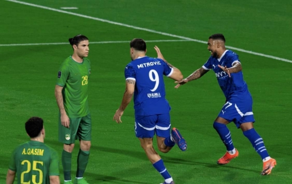 الهلال يهيمن على الشرطة بفوزه 5-0 في دوري أبطال آسيا