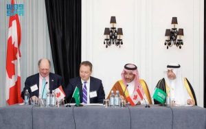 الخريف يعقد اجتماعات ثنائية مع كبار رجال الأعمال الكنديين لتعزيز التعاون الصناعي والتعديني