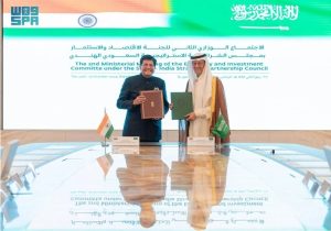 السعودية والهند تتفقان على دراسة جدوى إنشاء شبكة الكهرباء