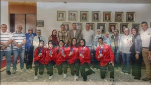 الخطيب يُكرم أبطال الأهلي بعد إنجازهم مع منتخب الكاراتيه ببطولة العالم