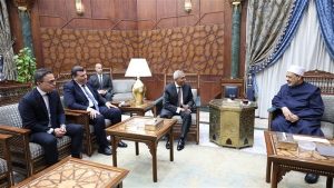 شيخ الأزهر يستقبل مساعد وزير الخارجية للشؤون الثقافية وسفير مصر الجديد لدى مالي