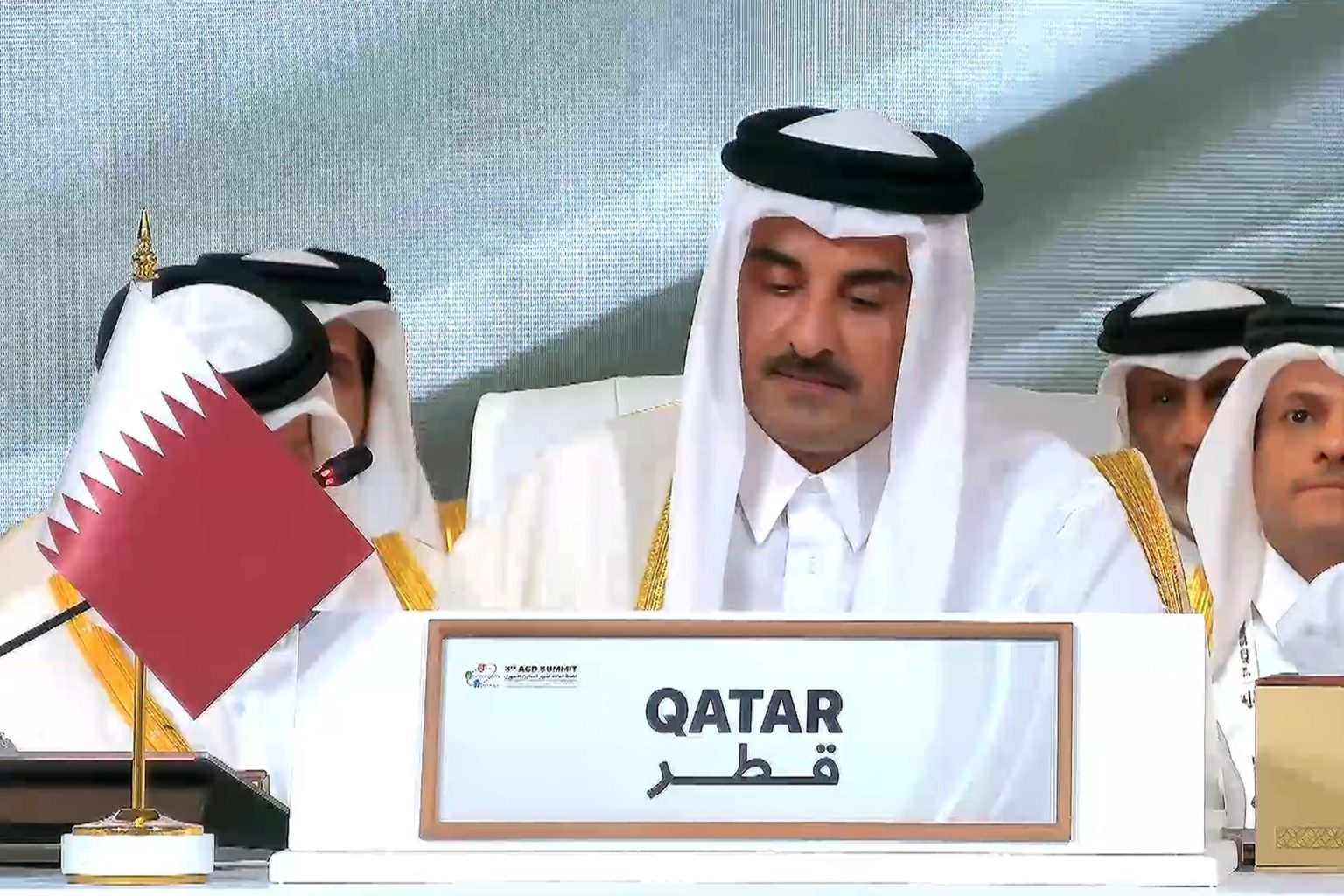 أمير قطر: ما يجري في غزة إبادة جماعية