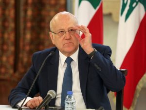 ميقاتي: حزب الله موافق على نشر الجيش اللبناني على الحدود