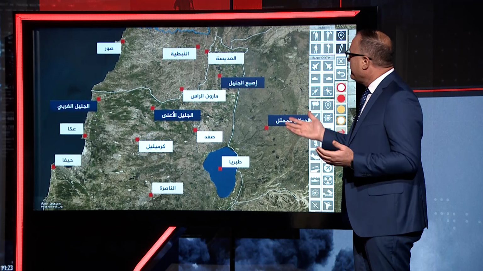 تطورات الحرب في لبنان عبر الخريطة التفاعلية