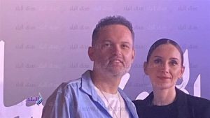 محمد محمود عبد العزيز وزوجته على ريد كاربت فيلم الهوى سلطان