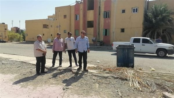 رئيس مدينة مرسى علم يوجه بسرعة تلبية احتياجات أهالي قرية الشيخ الشاذلي ومنطقة حفافيت