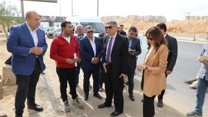 محافظ الجيزة يتفقد نسب التنفيذ لمشروعات التطوير بالطرق والمحاور المؤدية إلى المتحف المصري الكبير