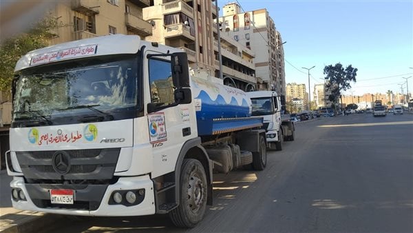 صرف الإسكندرية: انتشار معدات الشركة تحسبا لسقوط الأمطار
