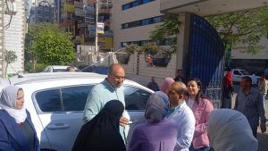 وكيل صحة الدقهلية يتفقد “رمد المنصورة” ويوجه بتلافي سلبيات مكافحة العدوى