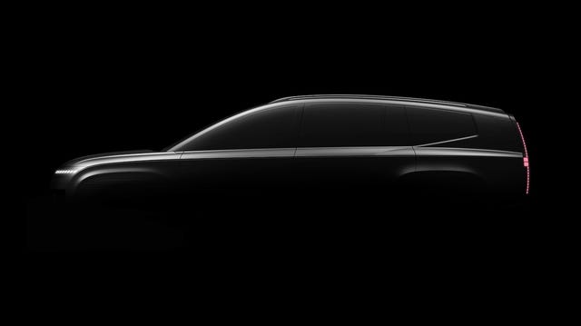 Hyundai Teases Sleek-Looking Three-Row Ioniq 9 Electric SUV