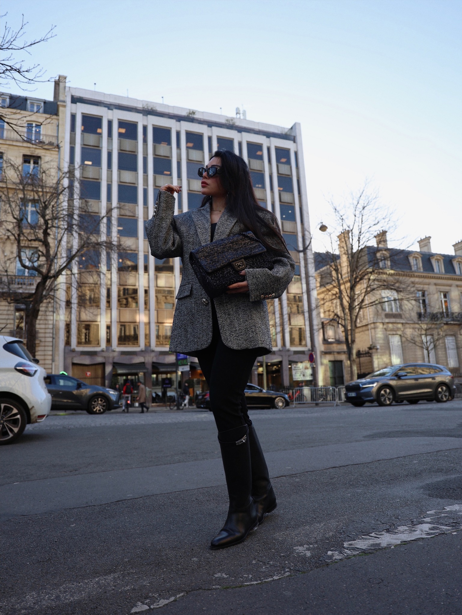 May be an image of 1 person, overcoat, street and Sacré-Cœur