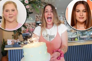 قابل مدرب كعكة هامبتون مع نجوم مثل هانا بيرنر ، بايج ديسوربو ، إيمي شومر والمزيد