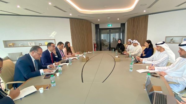 الخطيب والزيودي يناقشان اتفاق الشراكة الاستراتيجية بين مصر والإمارات