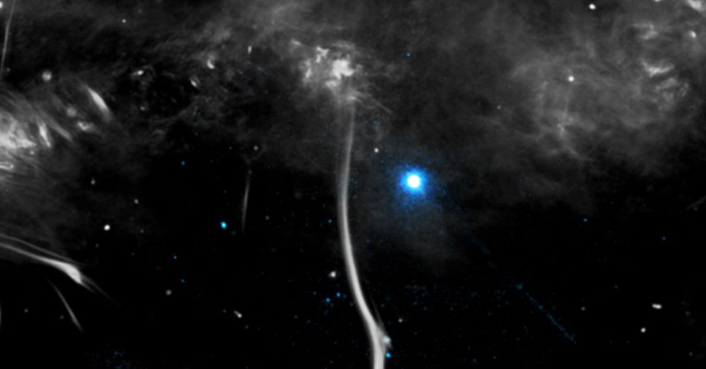 درب التبانة لها “عظم مكسور” غامض