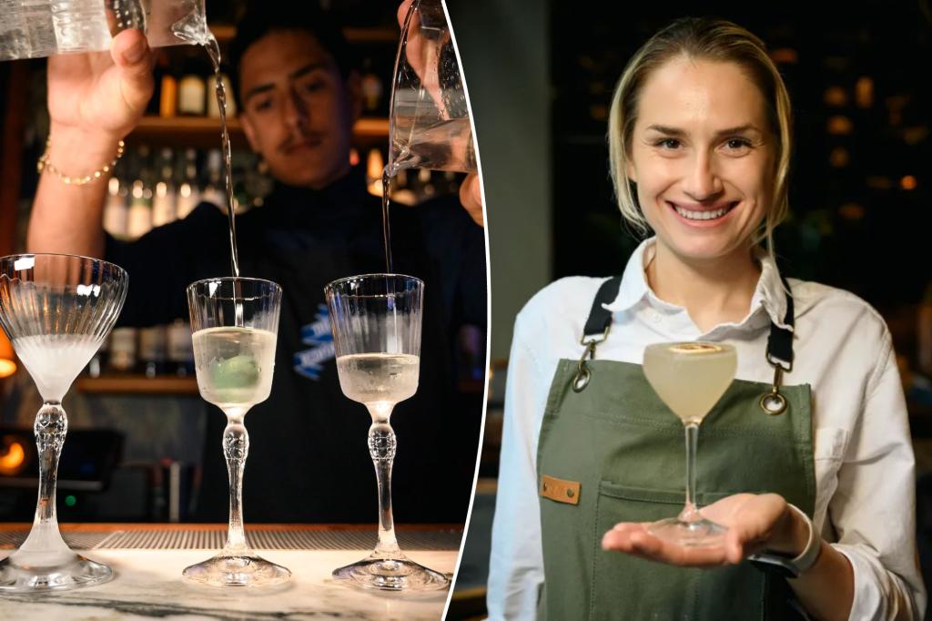 Martinis Teny هنا: تكلفة الكوكتيلات العظمى الصغيرة في مدينة نيويورك 10 دولارات الآن