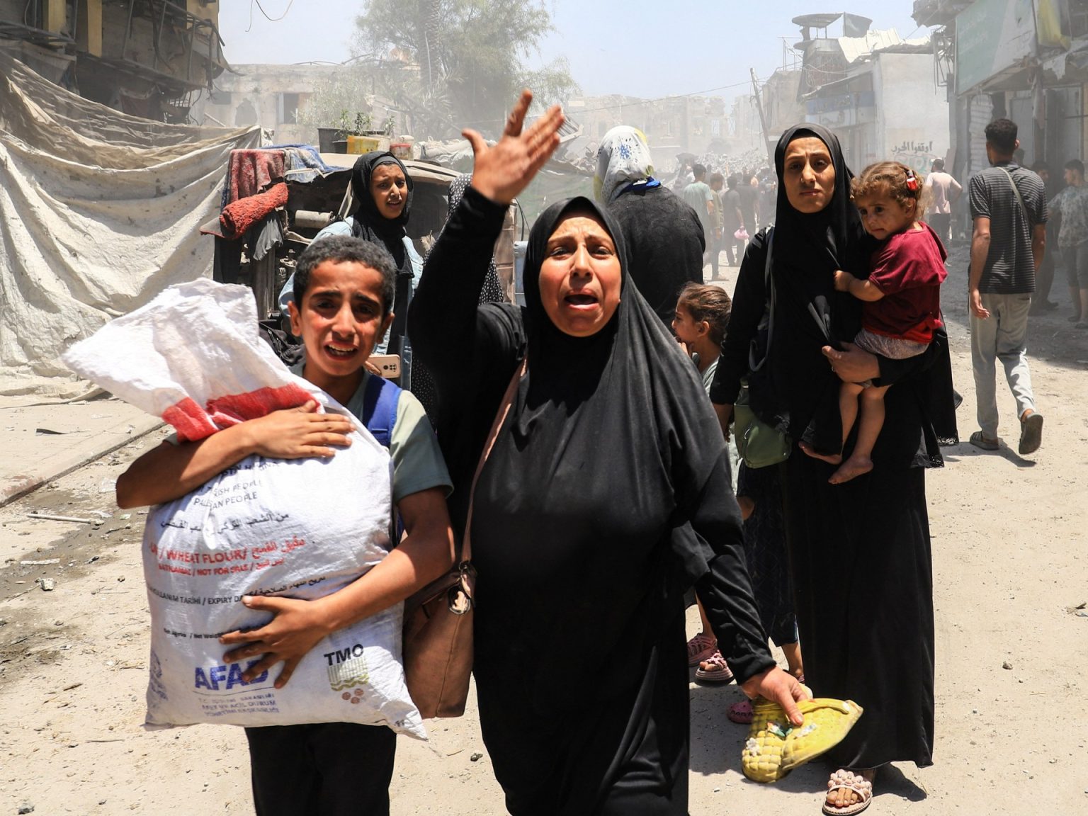 الأغذية العالمي: الوضع الإنساني بغزة خرج عن السيطرة