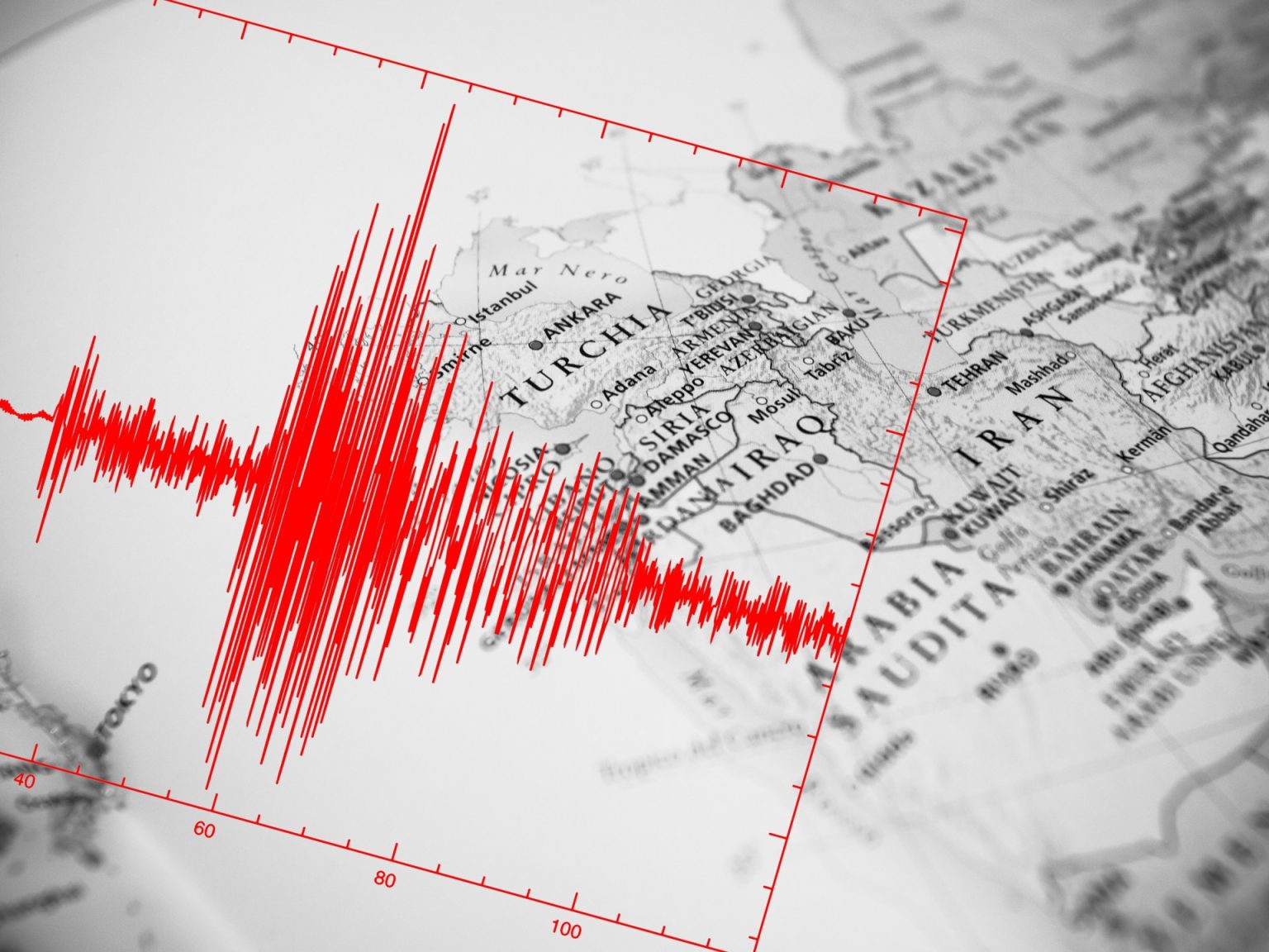 زلزال بقوة 6 درجات يضرب قبالة جزيرتي كريت وسانتوريني باليونان