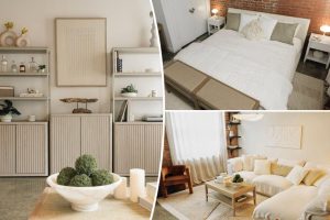 أعطيت شقة صديقي تحولًا كاملاً لحوالي 2500 دولار مع أثاث Sicotas