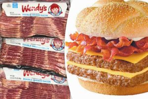 تبيع Wendy's لحم الخنزير المقدد الخاص بهم في محلات السوبر ماركت المختارة: التقارير