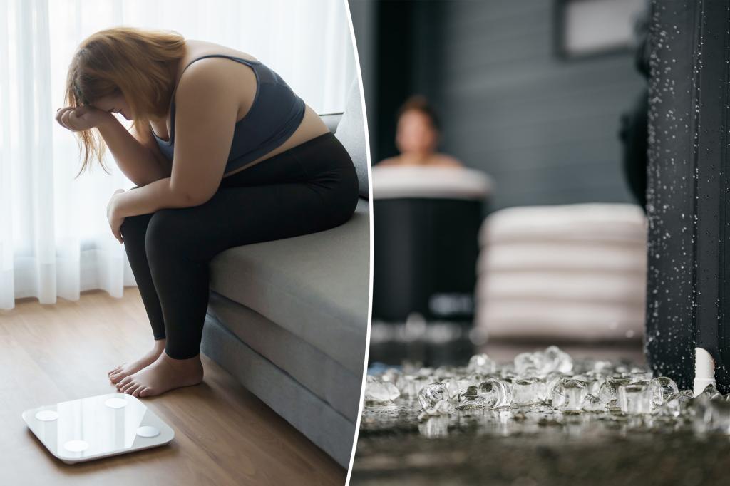 قد تجعلك حمامات الجليد أكثر جوعًا ، وليس أقل حجماً