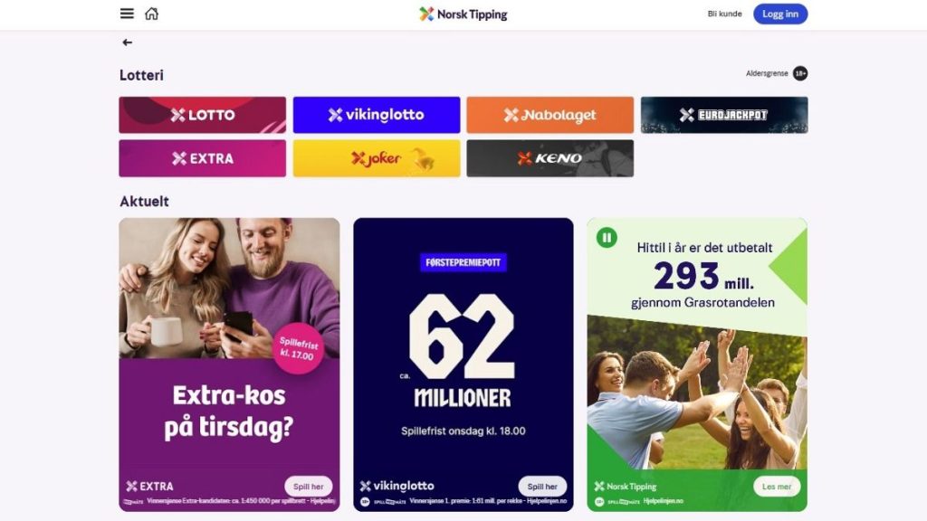 أخبر الآلاف خطأ أنهم فازوا بمبالغ كبيرة في النرويج يانصيب مزيج