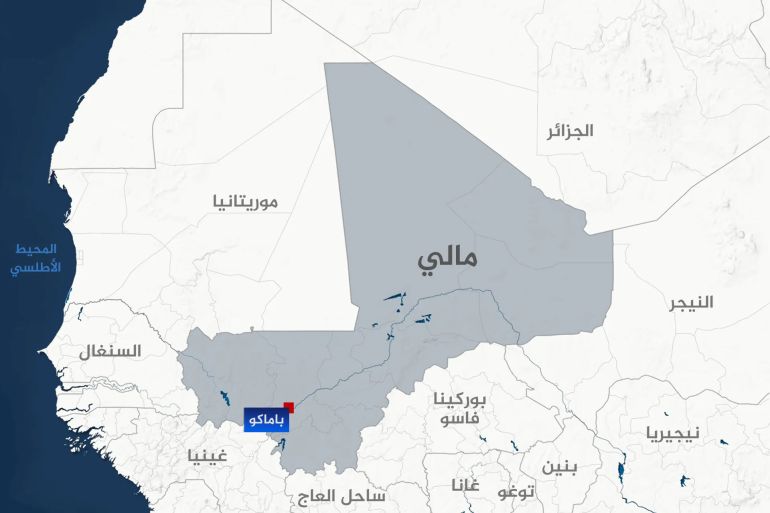 تصميم خاص خريطة مالي