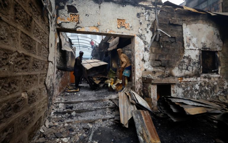 احتجاجات كينيا