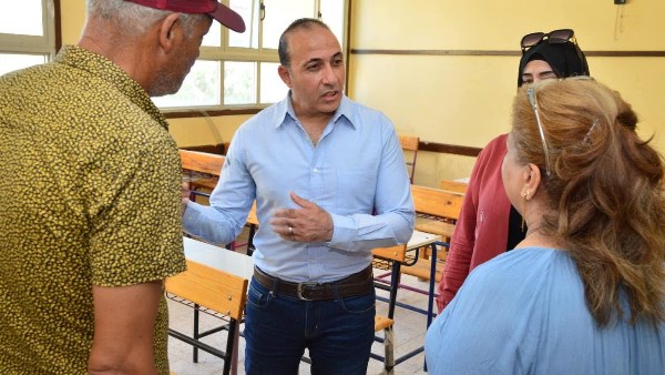 رئيس مدينة بورفؤاد يعلن جاهزية مدارس المدينة لأداء امتحانات الثانوية العامة