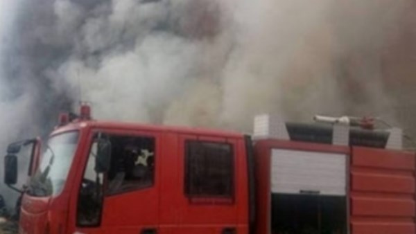 ماس بالتكييف.. إخماد حريق في مستشفى الوادي بأكتوبر