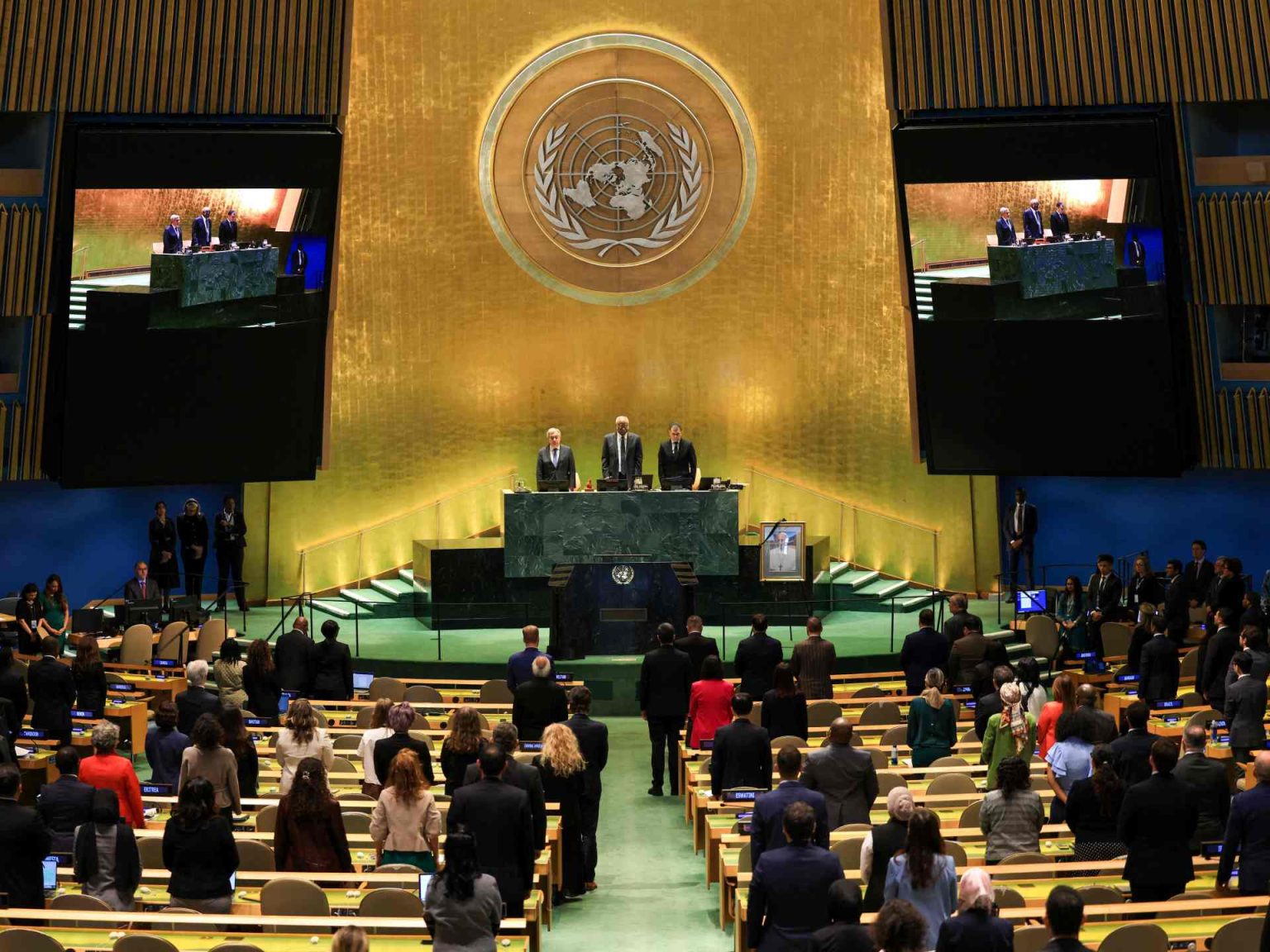 الأمم المتحدة تصوّت اليوم على مشروع قرار لوقف إطلاق النار بغزة