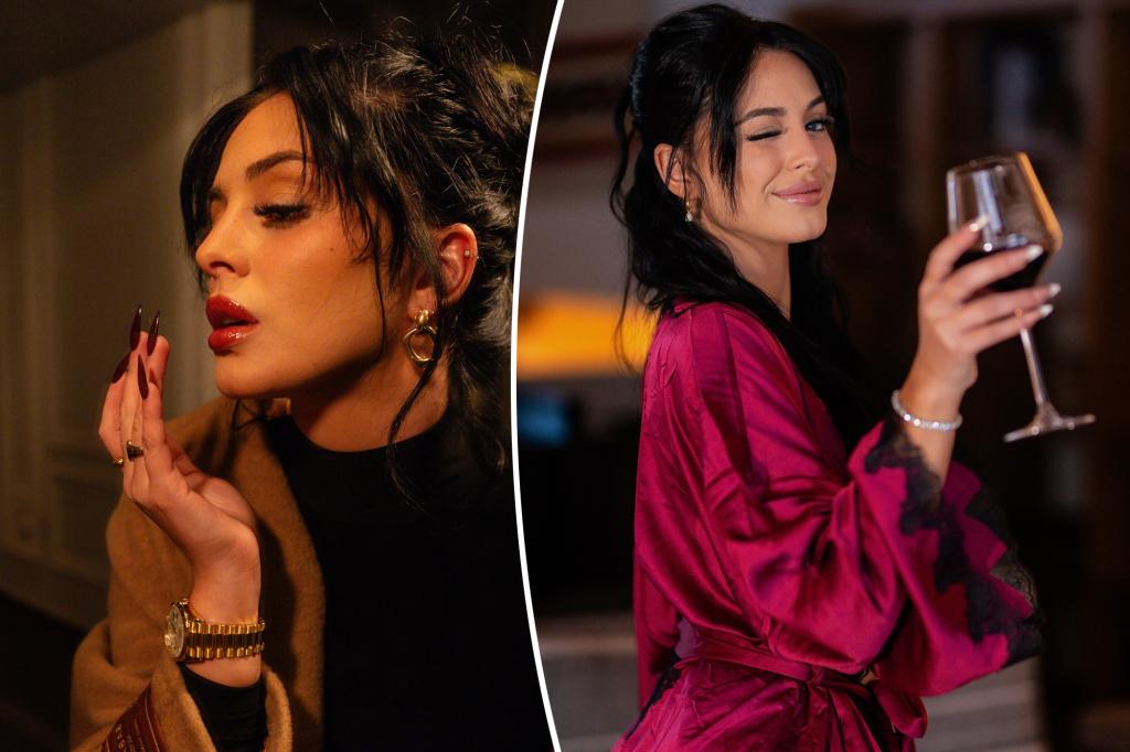 النموذج يدافع عن فاتورتها الشهرية بقيمة 100 ألف دولار على الكماليات