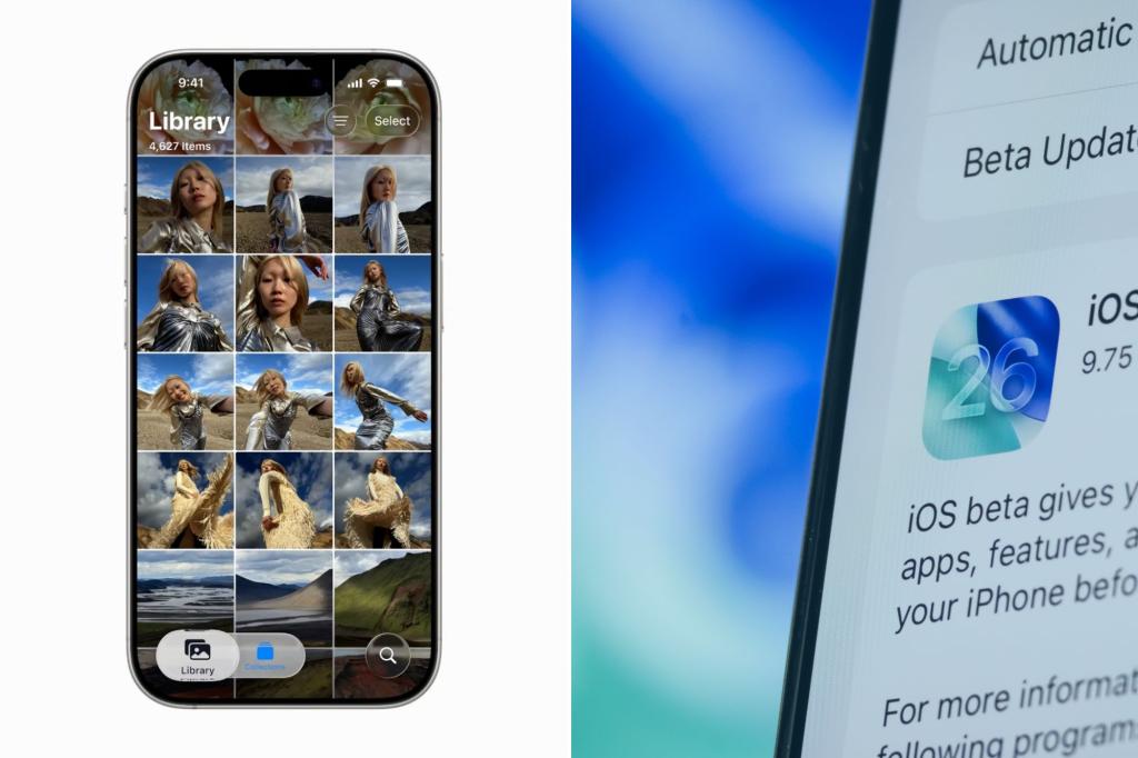 مشجعي Apple Rip IOS 26 Update Liquid Glass