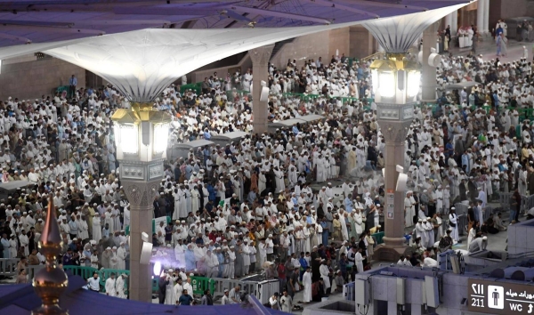 صلى أكثر من 40 مليون من المصلين في مسجد النبي خلال موسم الحج