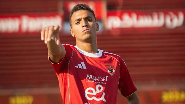 ياسين مرعي رجل مباراة الأهلي ومودرن سبورت